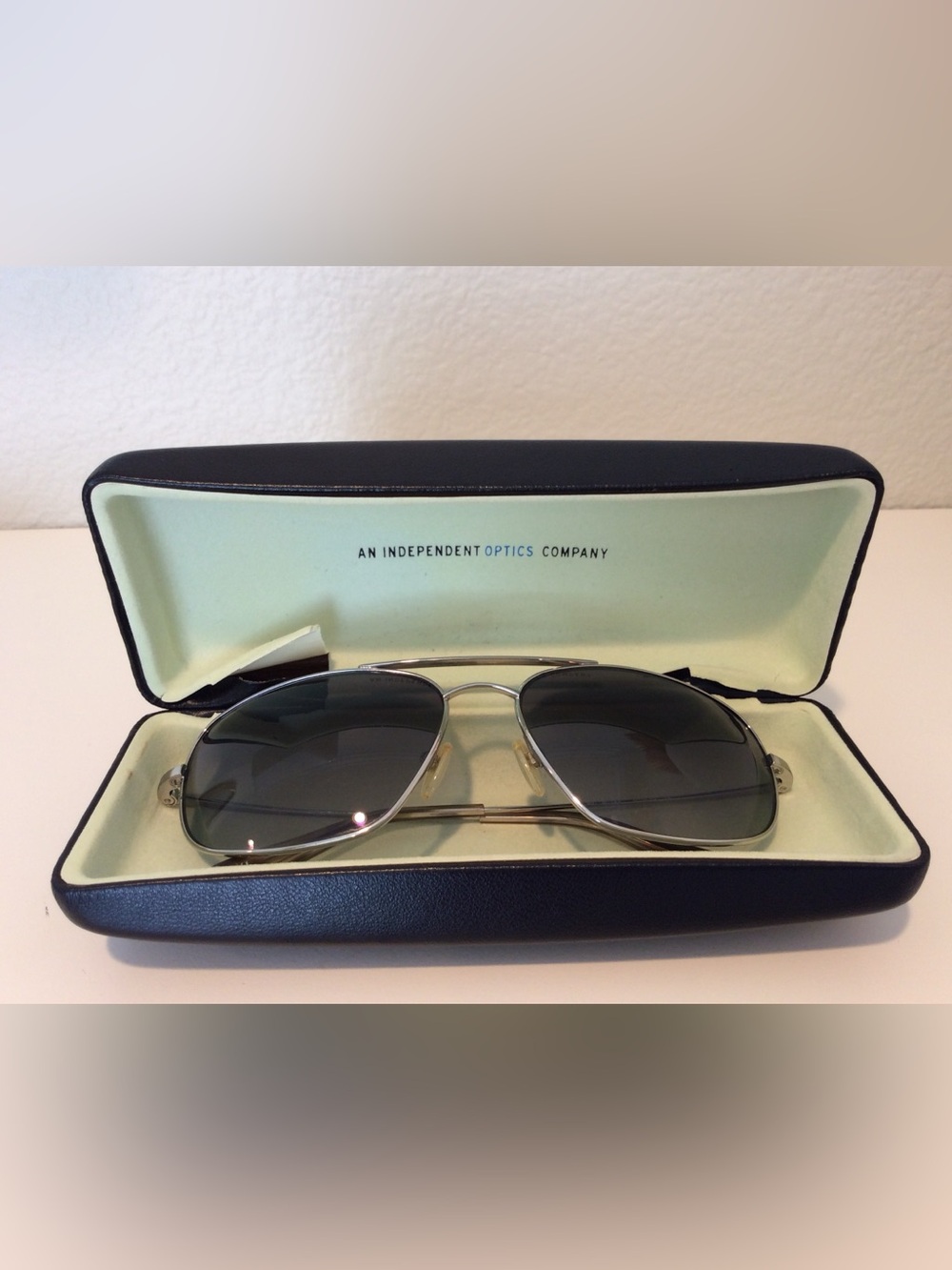 SALT. Nicolas Men’s Silver Aviator Sunglasses - Picture 11 of 11